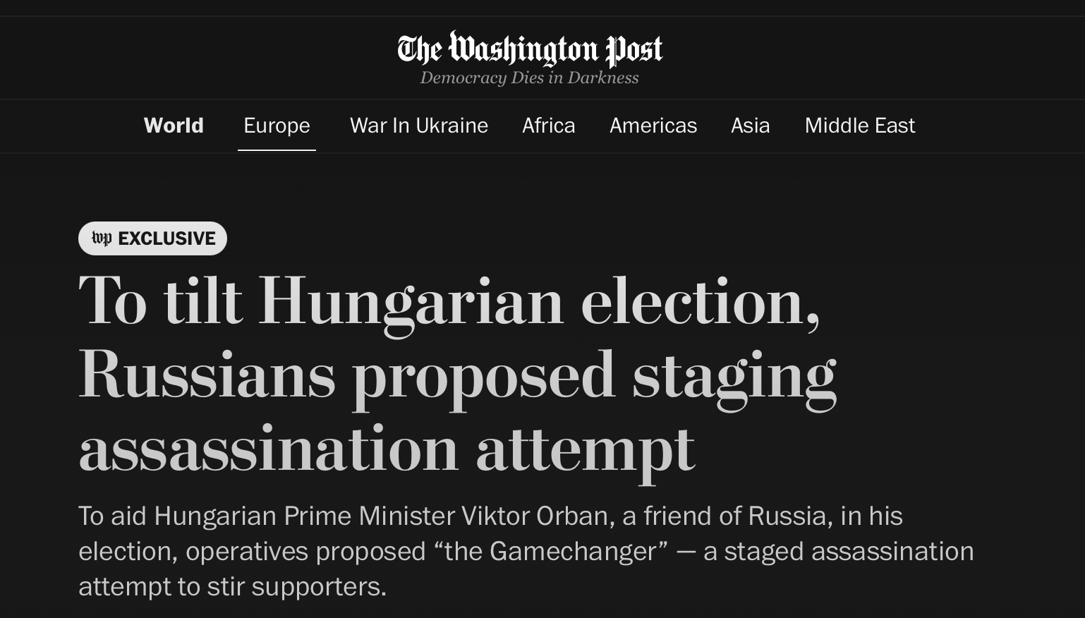 Screenshot Washington Post